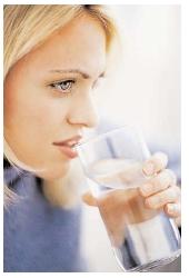 Up to 40 percent of reproductive-aged women experience symptoms of premenstrual syndrome (PMS). Eating certain foods and drinking plenty of water may help alleviate some of the discomfort of PMS. [Photograph by Michael Keller. Corbis. Reproduced by permission.]