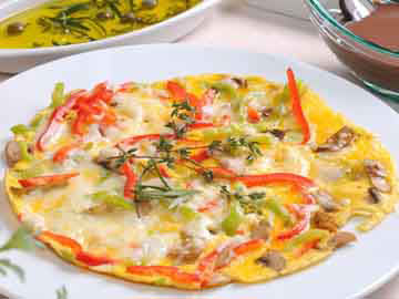 Red and Yellow Pepper Omelets- Dietitian's Choice Recipe