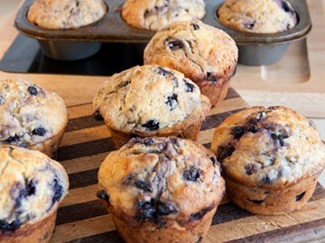 Low-fat Blueberry Muffin - Dietitian's Choice Recipe