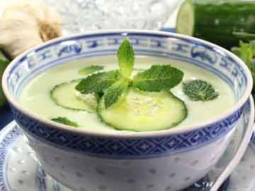Cool Herbed Cucumber Soup