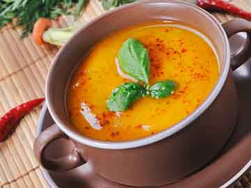 Curried Date Carrot Soup
