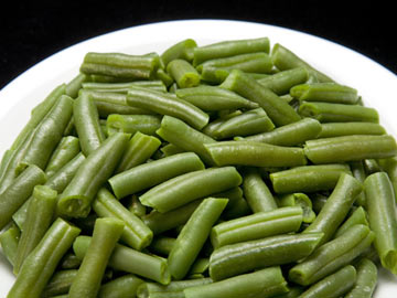 Roasted Green Beans with Sea Salt