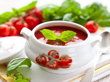 Roasted Tomato-Basil Soup - Dietitian's Choice Recipe