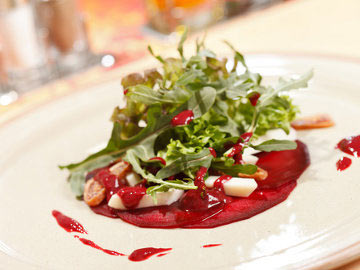 Spinach Salad with Warm Beet Dressing - Dietitian's Choice Recipe