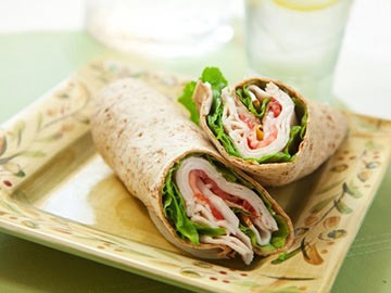 Turkey Cranberry Wrap - Dietitian's Choice Recipe