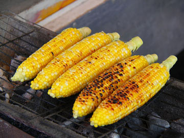 Grilled Corn-on-the-Cob
with Pepper Seasoning - Dietitian's Choice Recipe